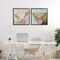 Stupell Industries Cute Bubblegum Highland Cattles 2pc Framed Giclee Set, design by Sara G. Designs